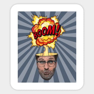 BOOM! Klopp Art Sticker